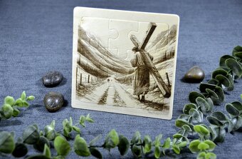 Drevené puzzle – Ježiš Kristus - 2