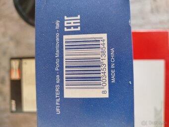 Vzduchový filter Ufi, Renault 2.0dci , 1.5 DCI , 1,6 16V - 2