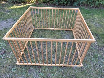 Drevená ohrádka 120x120 - 2