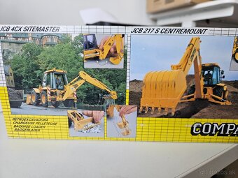 Historický kovový model JOAL JCB 4CX - 2