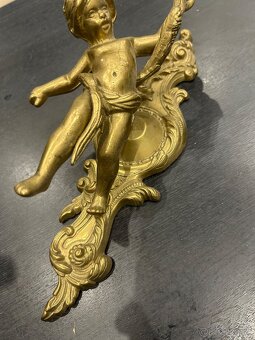 Predám mosadzny svietnik - 2