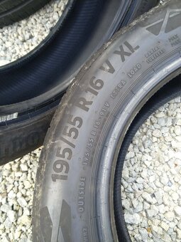 195/55 R 16 letné CONTINENTAL 2 ks. - 2