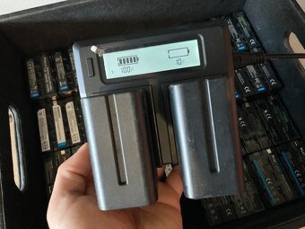 Dual Nabíjačka Neewer pre Batérie NP-F550 / F750 / F950.. - 2