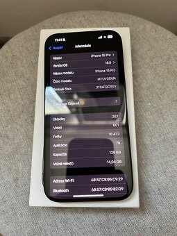 Apple iPhone 15 PRO Black Titanium 128GB - 2