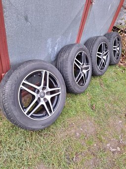 Predám letnú sadu 5x112 r16 audi - 2