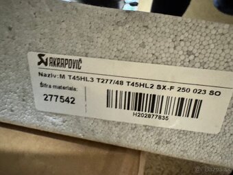 KTM SXF 250 Akrapovic 2023-25 - 2