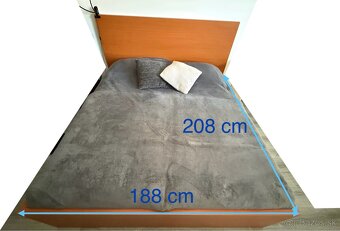 Vysokokvalitná manželská posteľ na mieru -180 x 200 - 2