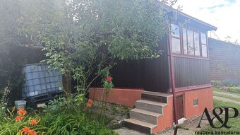 ZÁHRADA S CHATKOU, POZEMOK 368 M2, MYJAVA - 2