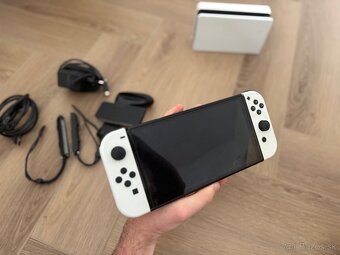 Nintendo Switch OLED Biely - Super Stav - 2
