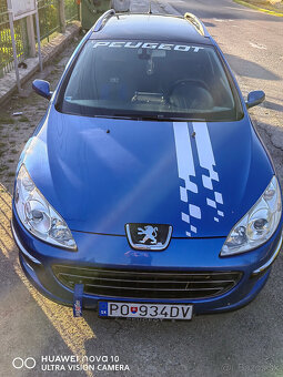 Peugeot 407sw 2.0 100kw Turbo diesel r.v.2007 nová STK EK - 2