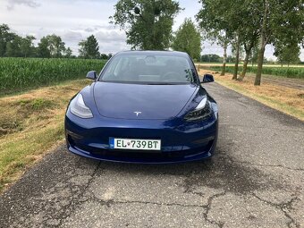 Predám Tesla Model 3 Deep Blue Long Range 75 kWh odpočet DPH - 2