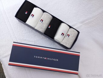 Pánské ponožky Tommy Hilfiger, celkově 6 párů v balení,  vel - 2