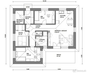 PEKNÁ NOVOSTAVBA 4IZ RD S POZEMKOM - TN. TEPLICE - 2