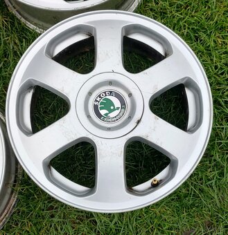 Alu kola 5x100 R15 Škoda - 2