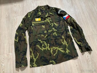 Vojenská bunda s potlačou, blúza vz.85, maskáče ČSĽA, misia - 2