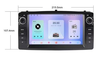 2DIN autorádio pre toyota 2000- 2006 - 2