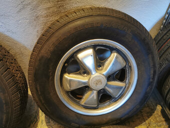 Porsche 911 / 912 - orig. 14" Fuchs alu s nejazdenými pneu - 2