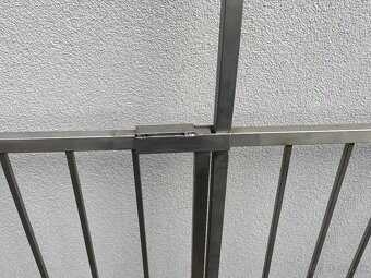 260cm branka s plotom nerezova - 2