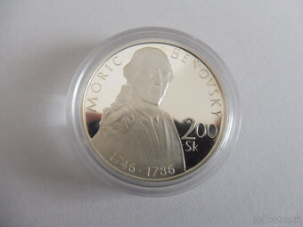 200Sk/1996 Móric Beňovský, proof - 2