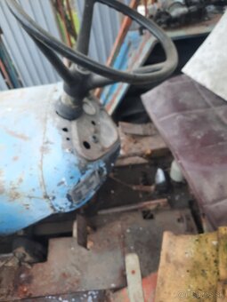 Zetor 5748 s manzetovým predkom - 2