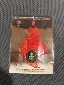Portugalsko BU 2 euro mince - 2