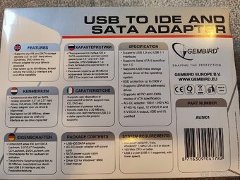 Adapter USB to IDE and SATA - 2