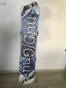 Dámsky Snowboard Gnu B-Nice Btx Asym + viazanie - 2