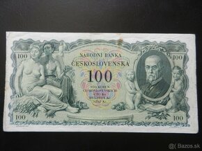 Bankovka 50 Kč 1929 a 100Kč 1931 neperforované - 2