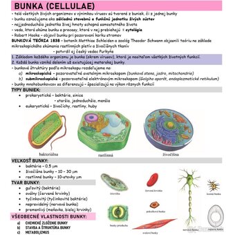 Podklady na medicínu a farmáciu príjmačky/ maturita - 2