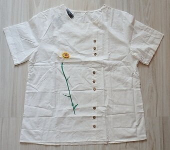 Dámska blúzka, biela, v. XL/2XL - 2