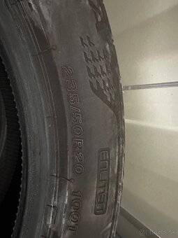 235/50 r20 bridgestone letné 4ks 6mm - 2