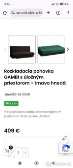 Rozkladací gauč - 2