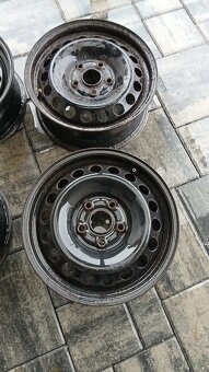 5x112 r15 plechové disky  škoda wolkswagen - 2