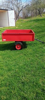 Prívesný vozík za traktorové kosacky - 2