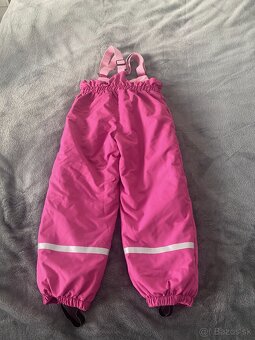 Detské zateplené nohavice 116/122 - 2