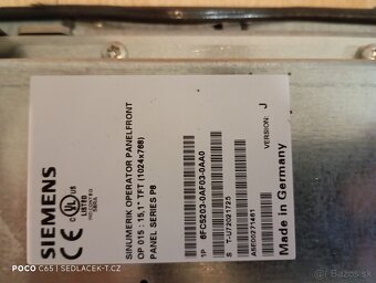 Siemens Sinumerik Operator Panelfront OP015 - 2