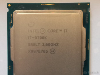 CPU Intel® Core™ i7-9700K 12 MB Intel® Smart Cache, soc.1151 - 2