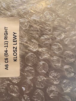 Audi a6 C6 sklo predného svetla - 2