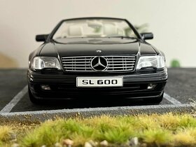 1:18 Mercedes-Benz SL600 V12 (R129) Black - AUTOart - 2