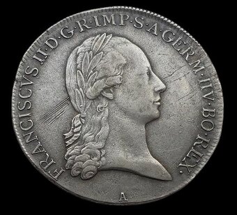 František II. - 1/2 toliar 1799/A .RR - 2