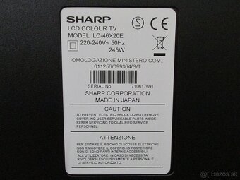 lcd full hd televizor sharp lc46x20e - 2