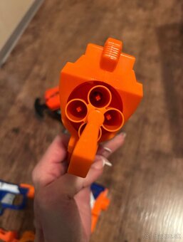 Nerf zbrane 5x + naboje - 2