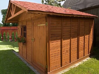 Záhradný domček - ALPINA (3x2m,3x3m,3x4.5m) - 2
