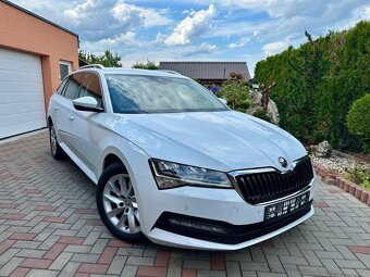 Superb Combi 2,0 TDI 110kw Virtual LED Top stav - 2