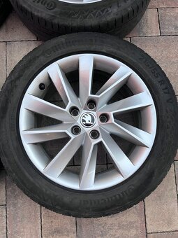 Original hliníkové disky Škoda R17,5x112 - 2