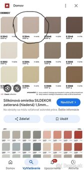 Fasádna silikonová omietka Debbex - 2