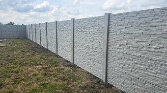 BETÓNOVÉ PLOTY [montáž od 24 eur bm] - 2
