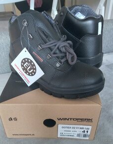 Nové pracovné topánky značka Wintoperk s visačkou - 2