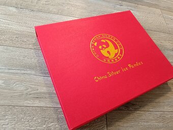 Krabička na 40 ks strieb. mincí Čínska Panda - 2