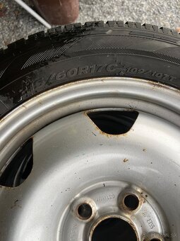 Predam 17” disky s pneu - 2